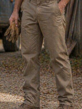 Noble Outfitters Flex Canvas Men’s Work Pant 42x30 Rough Ranch Utility Khaki New